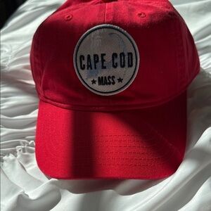 Comfort Colors Red Cape Cod Mass Hat Massachusetts Cap